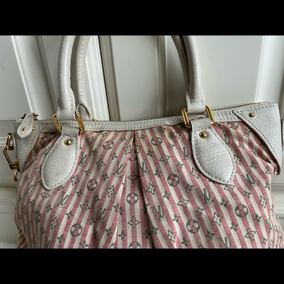 🚫SOLD🚫 Authentic Louis Vuitton Croisette Mini Lin Marina PM Two-Way Bag - Picture 7 of 16